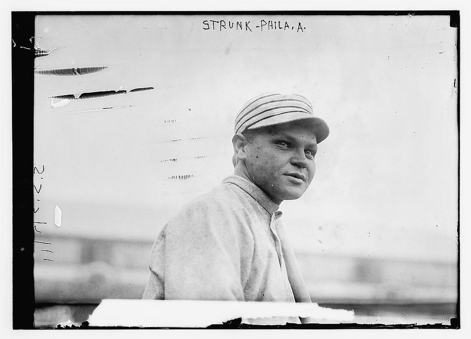 Before: (Amos Strunk, Philadelphia, AL (baseball)) LOC 2162649383.jpg